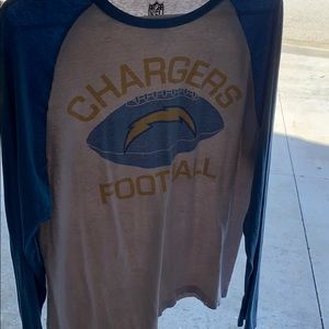 NFL apparel chargers shirt